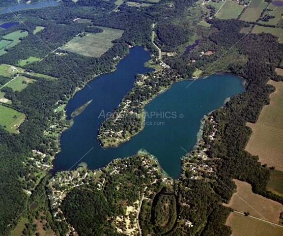 Shavehead Lake in Cass County, Michigan